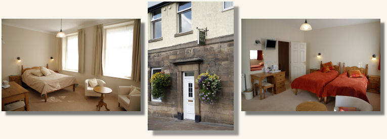 view inside The Reading Rooms Bed and Breakfast Northumberland